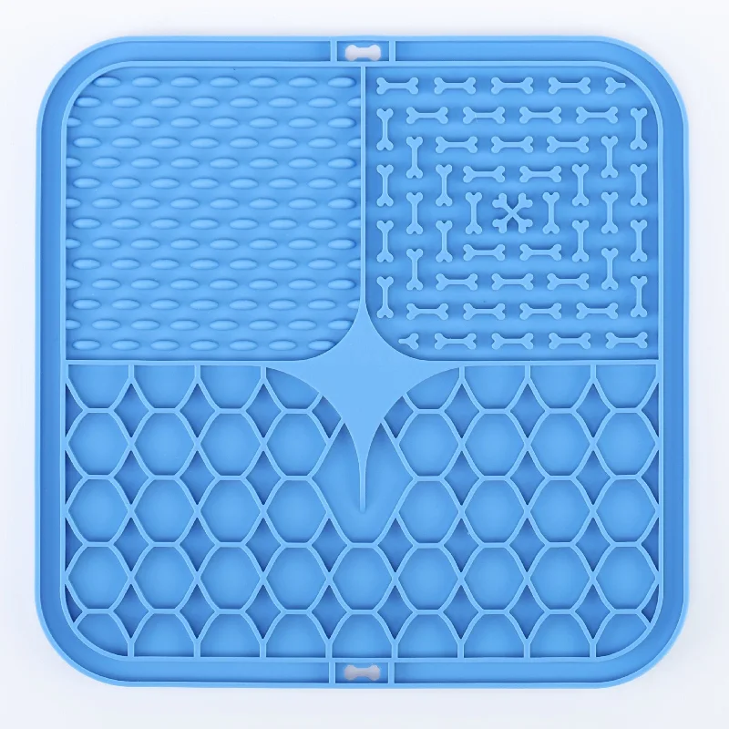 CALMING LICK MAT - DARK BLUE