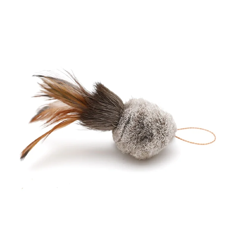 Cat Lures Interactive Replacement Feather Pom