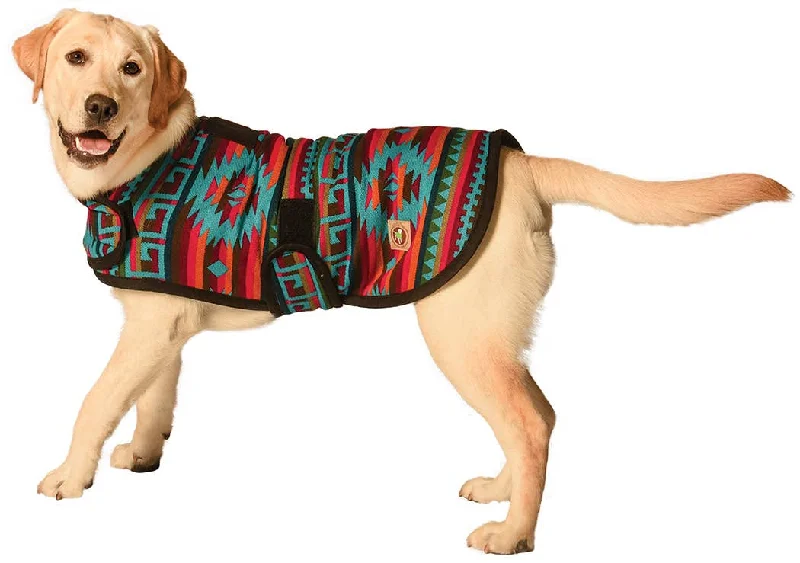 Chilly Dog Dog Blanket Coat Desert Rose