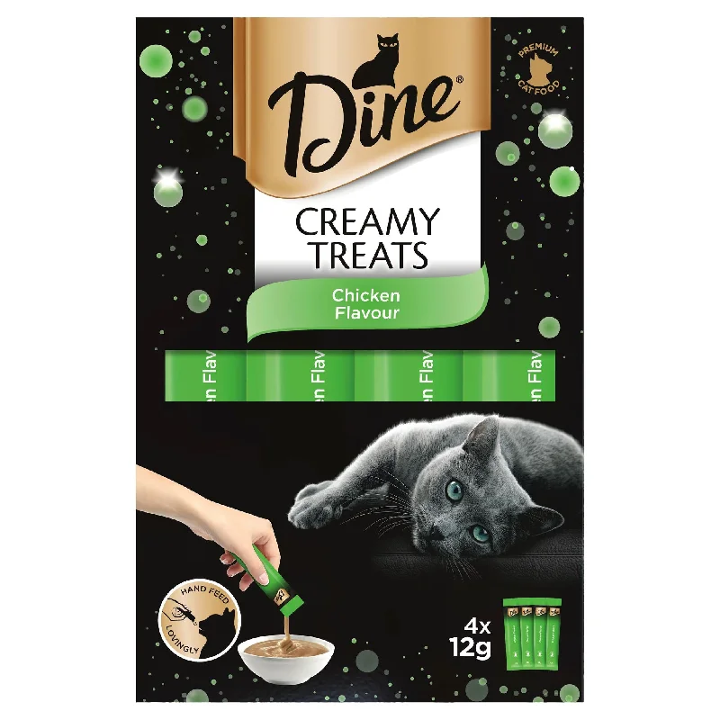 Dine Creamy Cat Treats Chicken 12g x 4