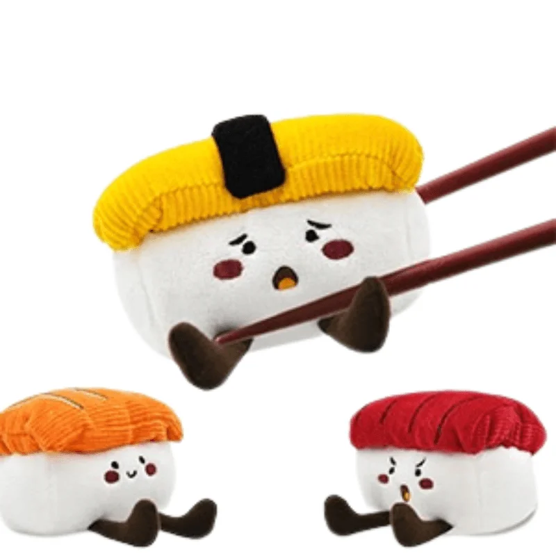 Plush Dog Toy - Foodie Japan - Sushi Set