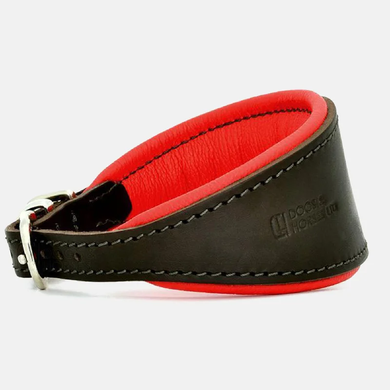 Dogs & Horses Leather Hound Collar