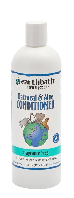 Earthbath Fragrance Free Oatmeal Conditioner 16 oz.