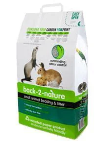 Fibrecycle Back-2-Nature Small Animal Bedding & Litter