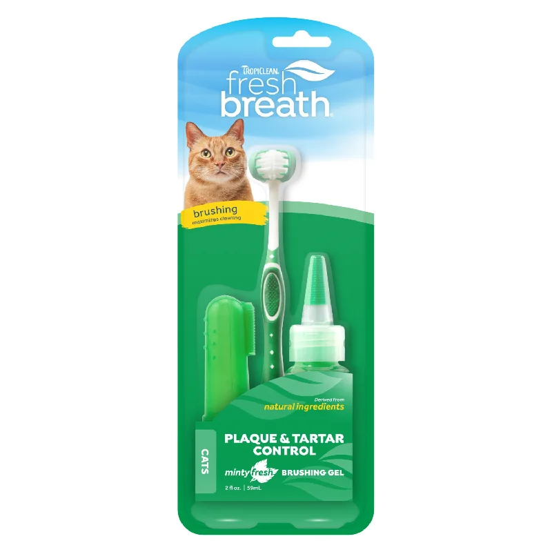 Cat Dental Health - FRESH BREATH - Oral Care Kit