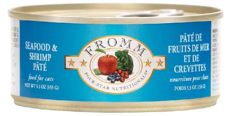 Fromm Four Star Seafood & Shrimp Pate Canned Cat Food