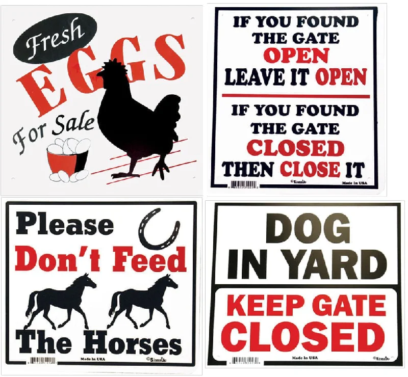 Gate Signs