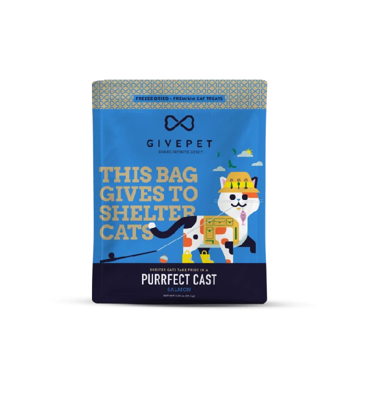 GivePet Purrfect Cast Freeze-Dried Treats for Cats