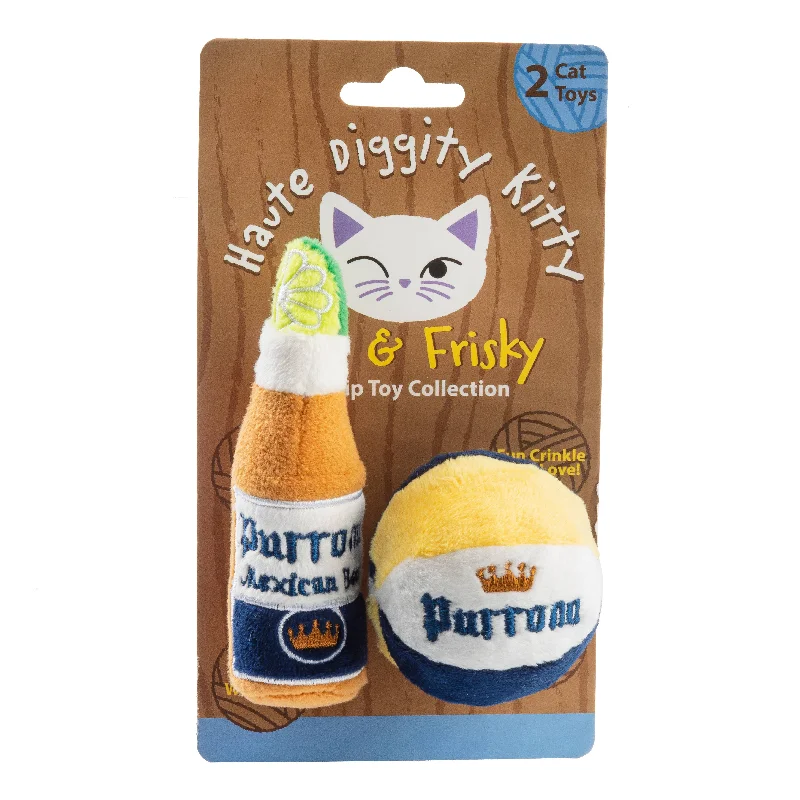 Haute Diggity Dog - Purrona (Bottle & Ball) Organic Catnip Toys