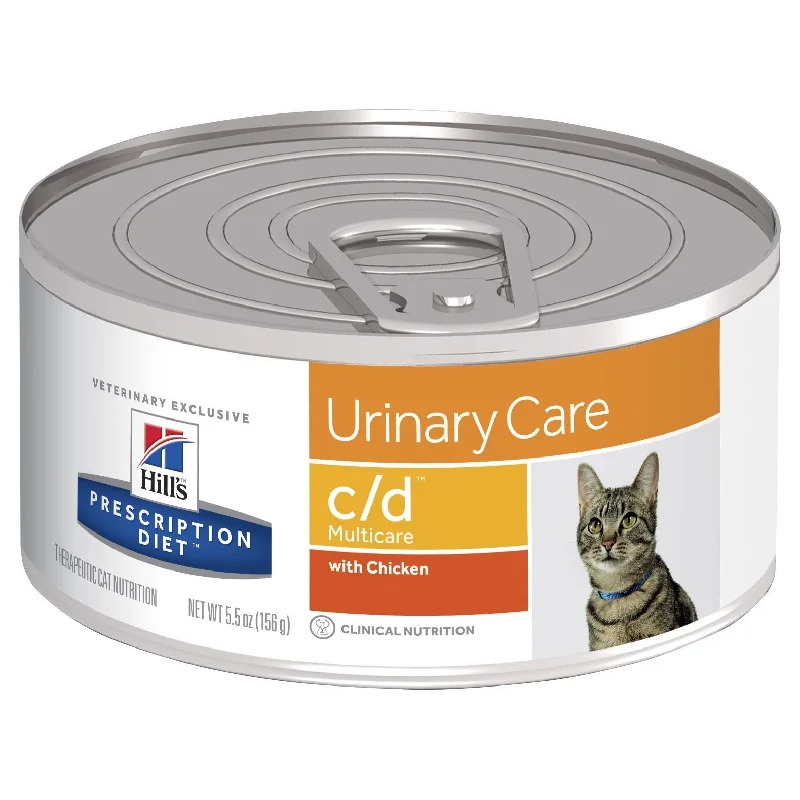 Hills Prescription Diet Cat c/d Multicare Urinary Care Chicken Wet Food 156g