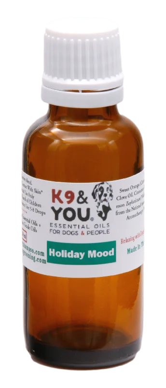 Aromatherapy Fragrance Oil Blend Holiday Mood 30 ml | K9&You®