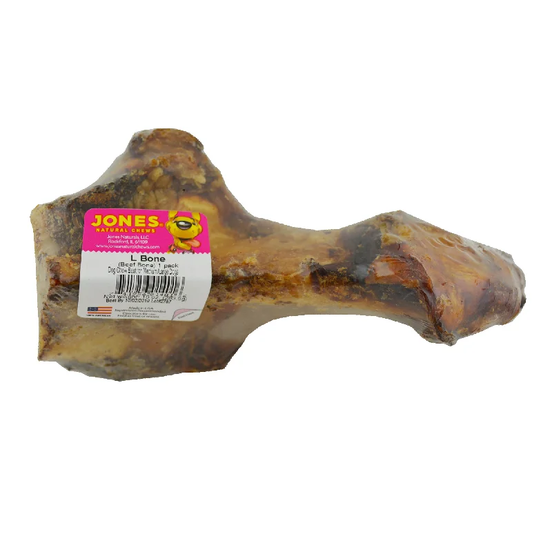 Jones Natural Chews L Bone Beef Dog Bone