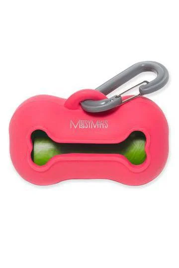 Messy Mutts Silicone Waste Bag Holder Watermelon