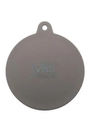 Messy Mutts Universal Silicone Grey Can Cover