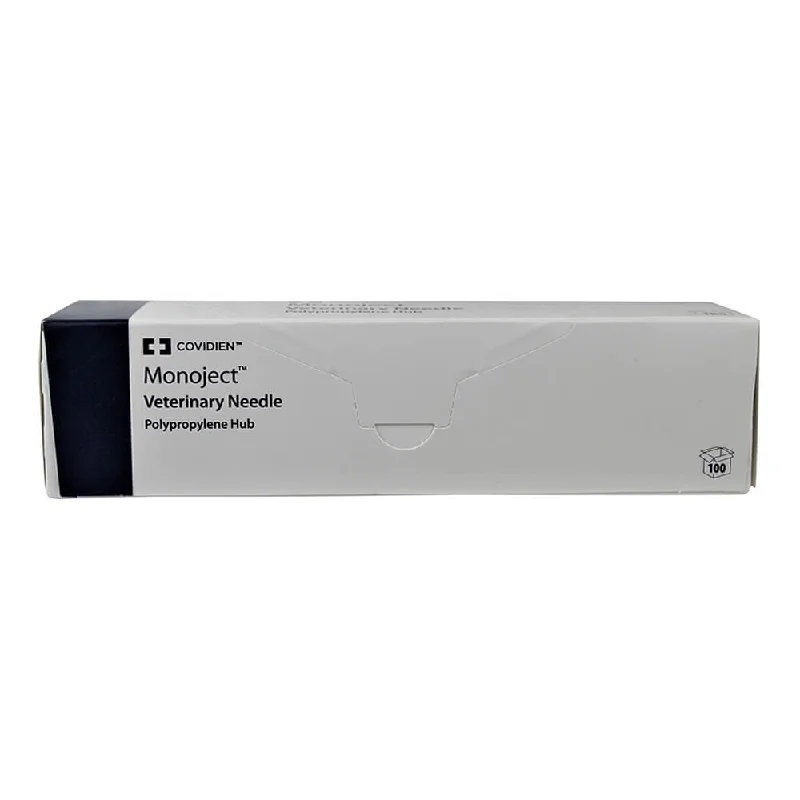 Monoject Needle, Polypropylene Hub, 22 g x 3/4"