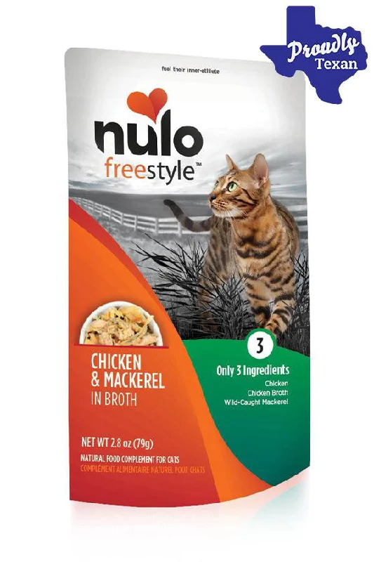 Nulo Freestyle Chicken & Mackerel Meaty Topper for Cats