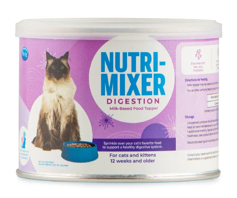 Nutri-Mixer Digestive Topper for Cats & Kittens, 6 oz