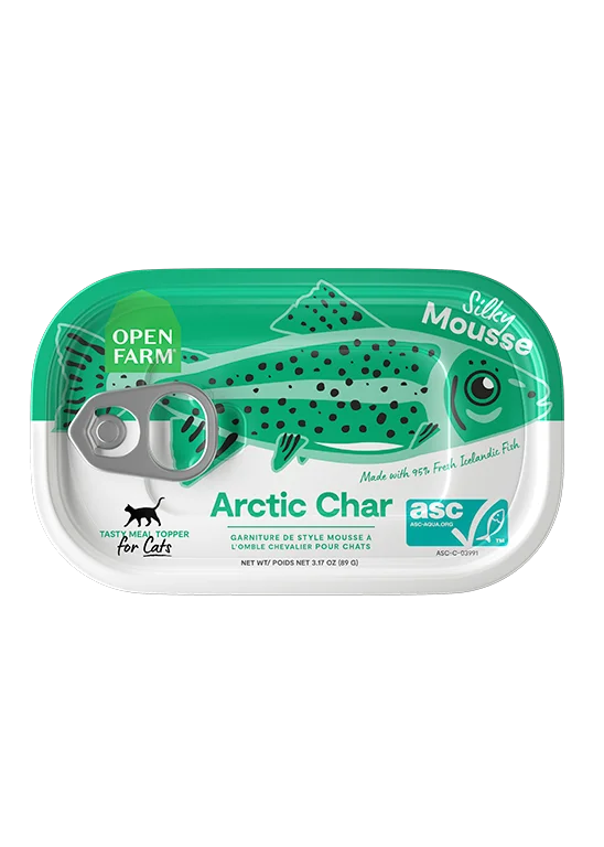 Open Farm Grain Free Arctic Char Wet Topper for Cats