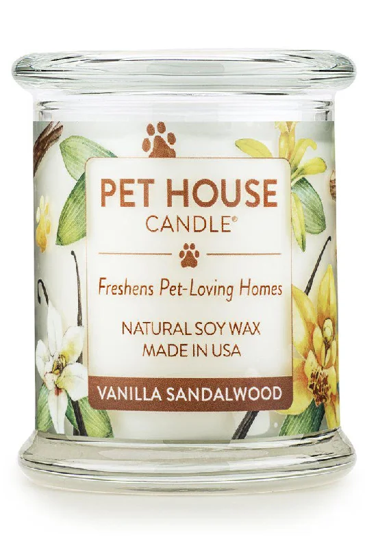 Pet House Candle Vanilla Sandalwood, 8.5 oz