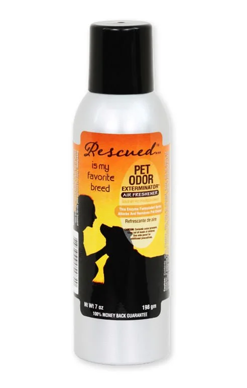 Pet Odor Exterminator Spray, Rescued, 7oz