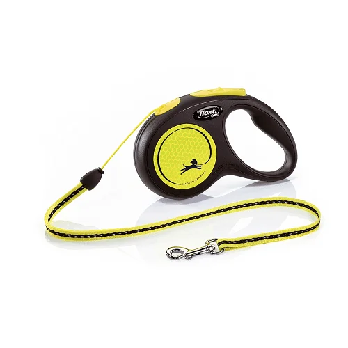 Retractable Leash - New Neon - S Cord 16 ft/5 m