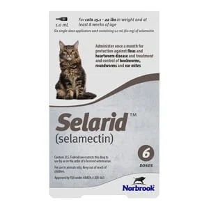 Rx Selarid, Feline, 6 Months