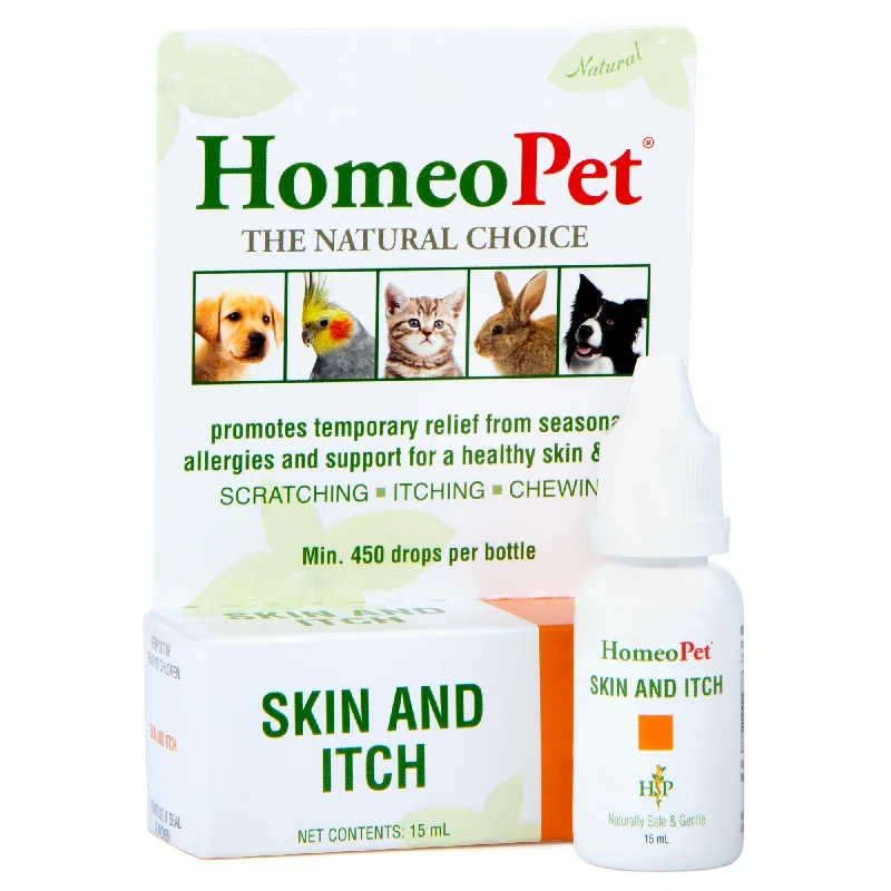 HomeoPet Skin & Itch Relief, 15 mL