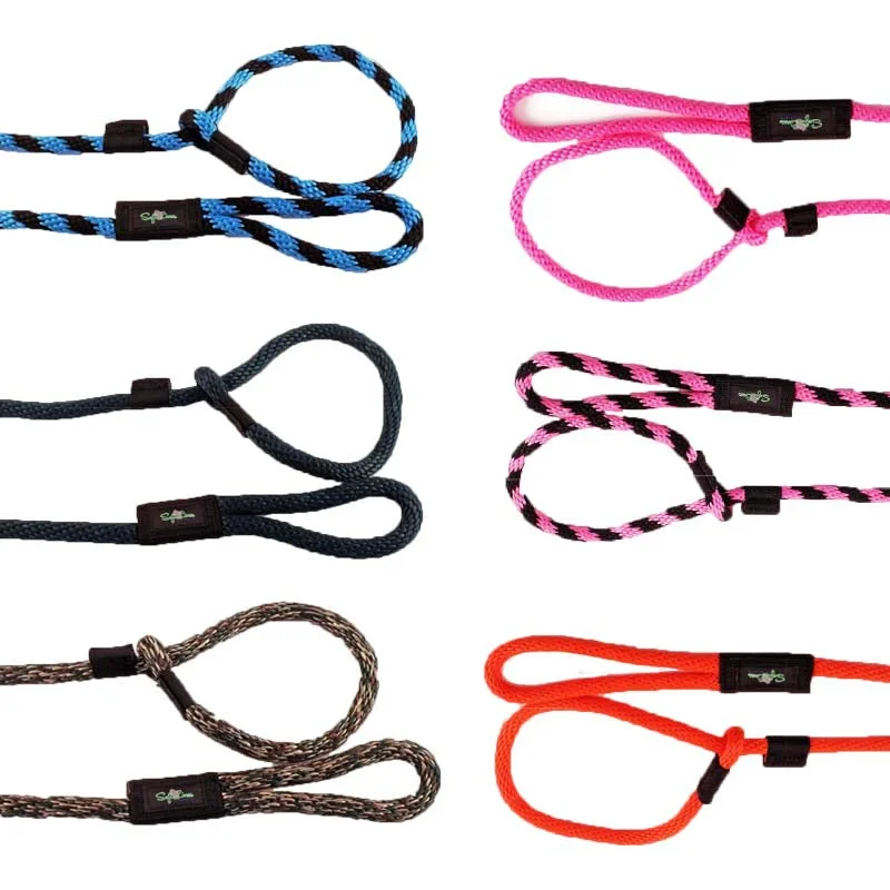 WDB Soft Lines Slip Lead For Dogs,  6ft x 1/2in