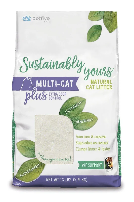 Sustainably Yours Multi-Cat Plus Corn & Cassava Litter