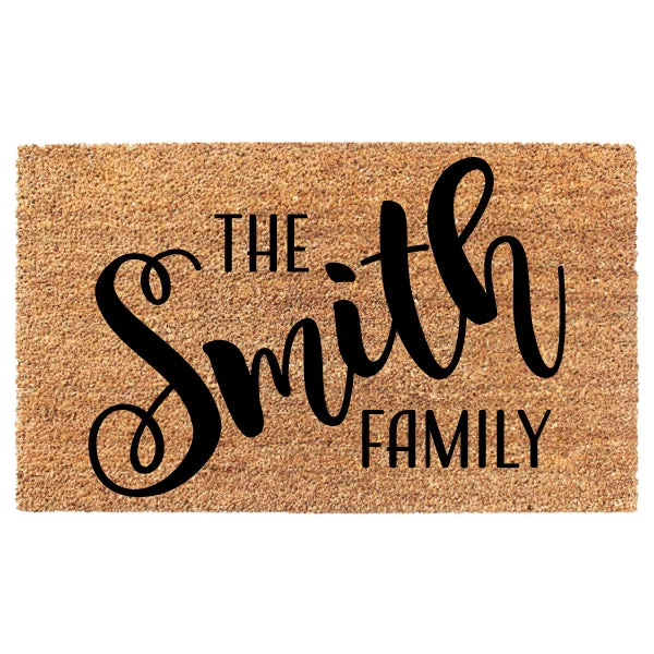 Custom Last Name Doormat