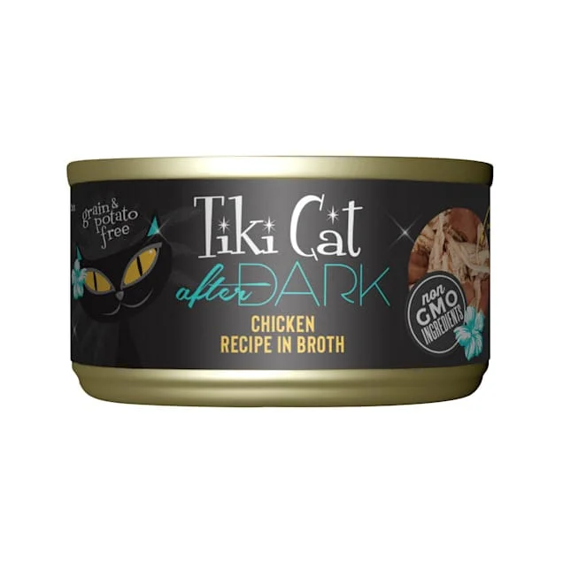 Tiki Cat After Dark Grain Free Chicken Canned Cat Food