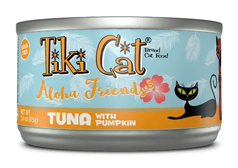 Tiki Cat Aloha Friends Grain Free Tuna with Pumpkin Canned Cat Food