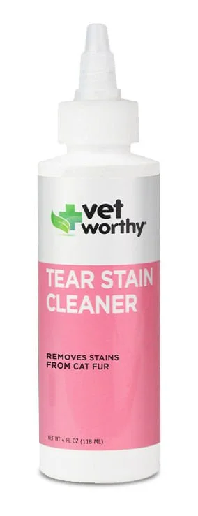 Vet Worthy Feline Tear Stain Cleaner, 4 oz