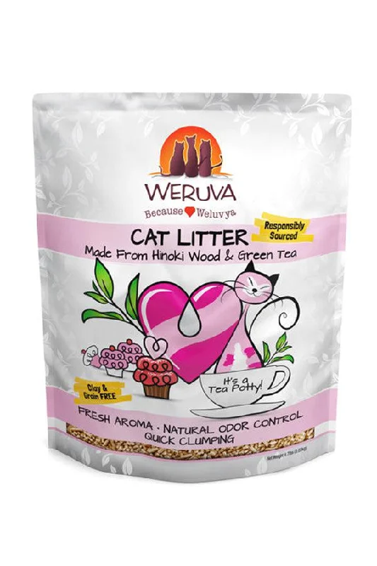 Weruva Hinoki Wood and Green Tea Natural Cat Litter