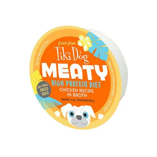 Wet Dog Food - Meaty - Chicken in Broth - 3 oz