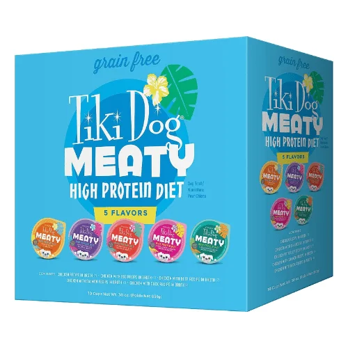 Wet Dog Food - MEATY - Variety Pack - 3 oz cup, case of 10